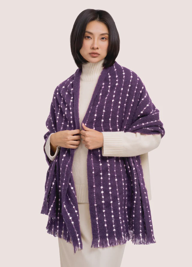 Powder Dakota Scarf Damson