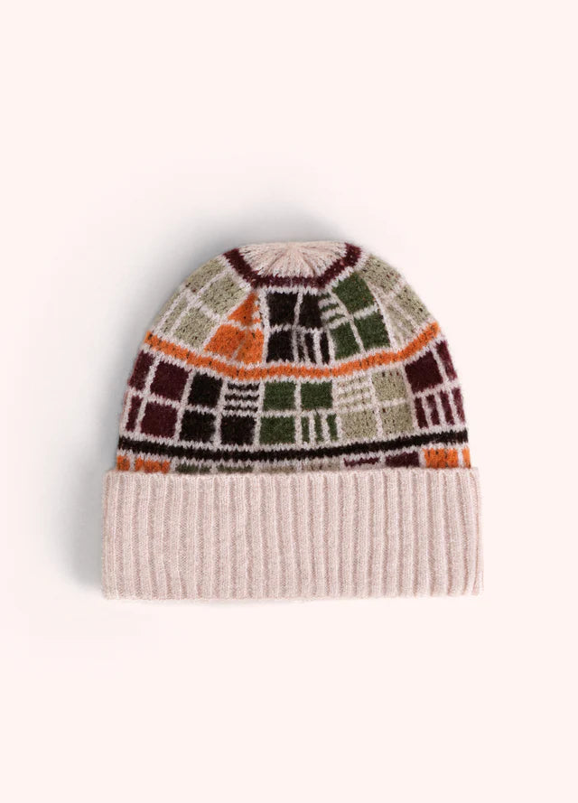 Powder Dani Beannie Hat Damson Mix