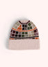 Powder Dani Beannie Hat Damson Mix