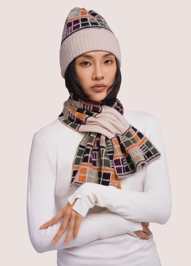 Powder Dani Scarf Damson Mix