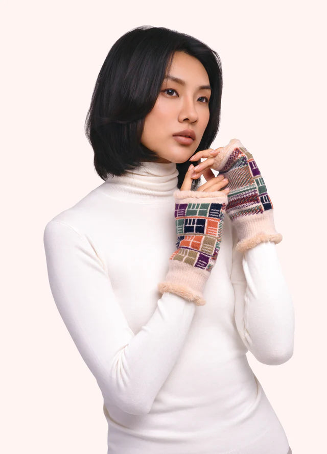 Powder Dani Wrist Warmer Damson Mix