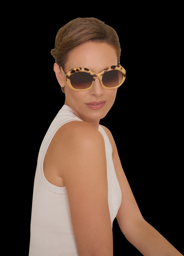 Powder Daria Ltd Edition Sunglasses - Light Tortoiseshell