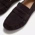 FitFlop Delicato Suede Loafers Chocolate Brown