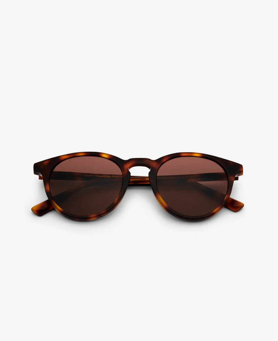 MessyWeekend Depp Turtoise Brown Sunglasses.