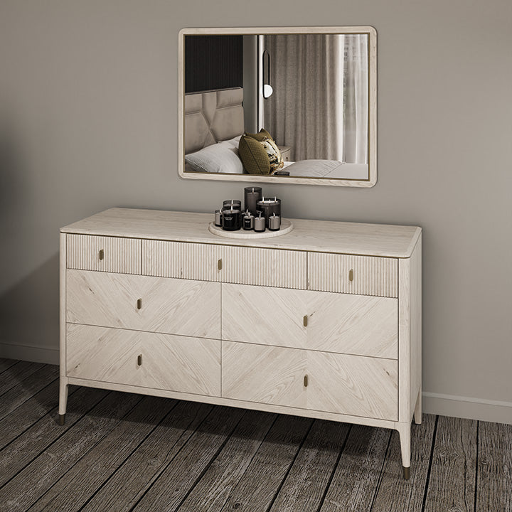 Verona Cream 7 drawer Chest