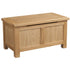 Dorchester Light Oak Blanket Box