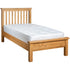 Dorchester Light Oak New Style 3' Lfe Bed With Top Cap *New