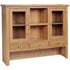 Dorchester Light Oak Larger Dresser Top (Hutch)