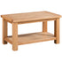 Dorchester Light Oak Small Coffee Table With Shelf