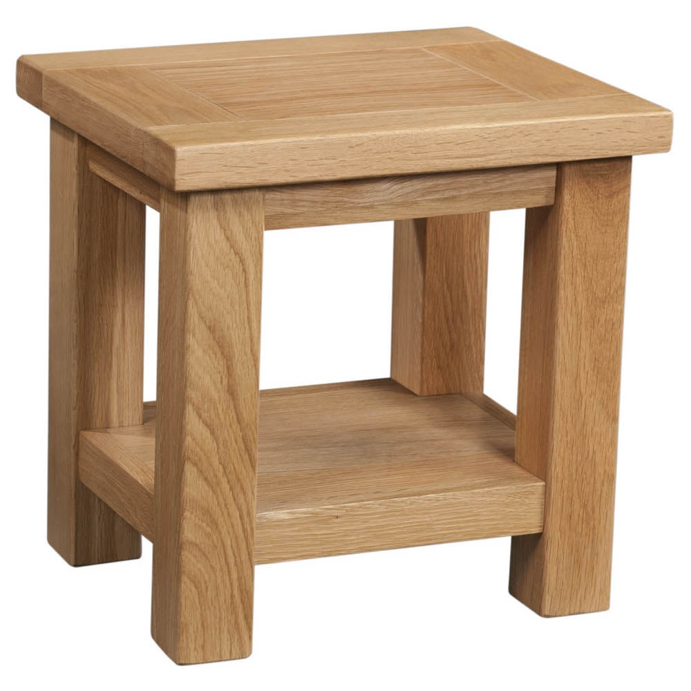 Dorchester Light Oak Lamp Table