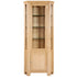 Dorchester Light Oak Glazed Corner Display *New Style + Light