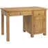 Dorchester Light Oak Single Pedestal Desk