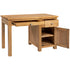 Dorchester Light Oak Single Pedestal Desk