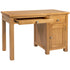 Dorchester Light Oak Single Pedestal Desk