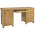 Dorchester Light Oak Double Pedestal Desk