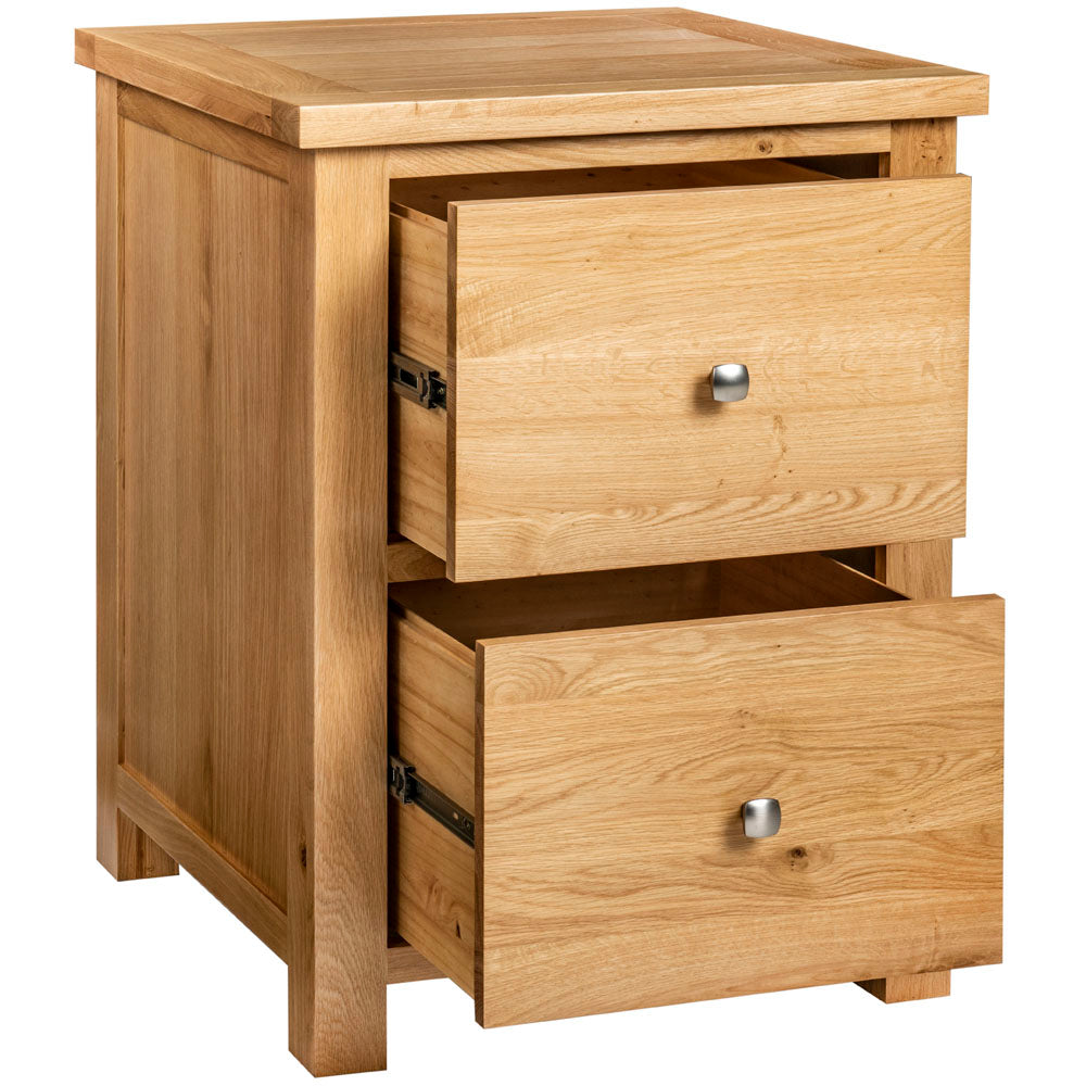 Dorchester Light Oak Filing Cabinet