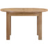 Dorchester Light Oak D-End Extending Table