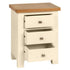 Dorchester Ivory 3 drawer Bedside