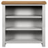 Dorchester Moon Grey 3' Bookcase