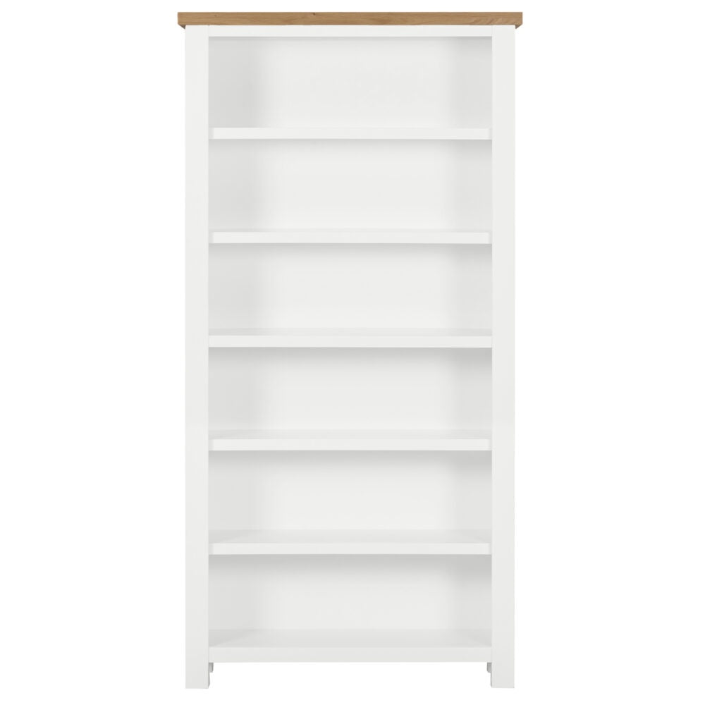 Dorchester White 6' Bookcase