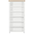 Dorchester White 6' Bookcase