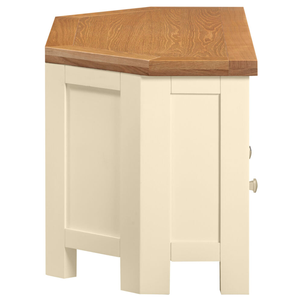 Dorchester Ivory Large Corner TV Unit