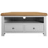 Dorchester Moon Grey Large Corner TV Unit