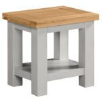 Dorchester Moon Grey Lamp Table