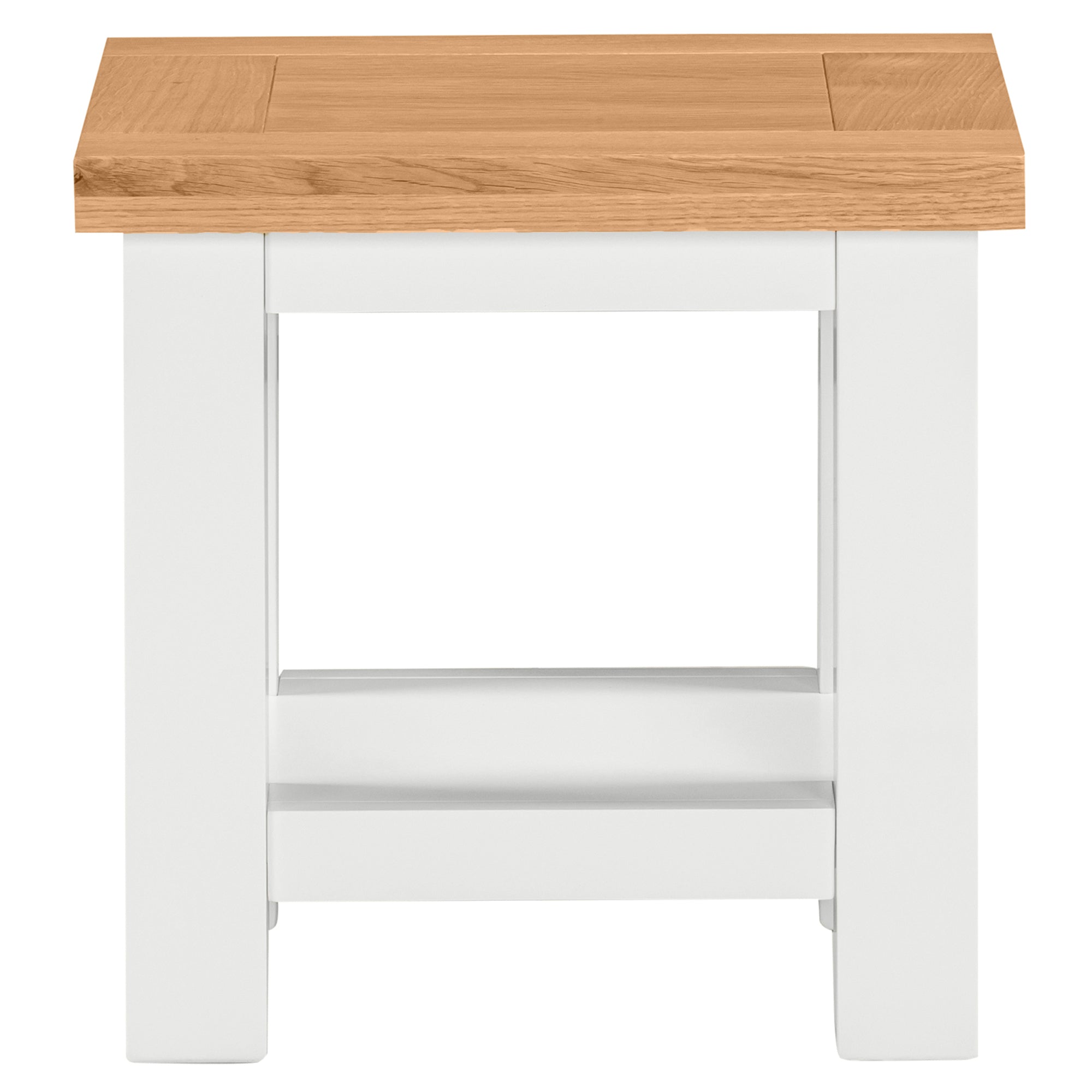 Dorchester White Lamp Table
