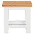 Dorchester White Lamp Table