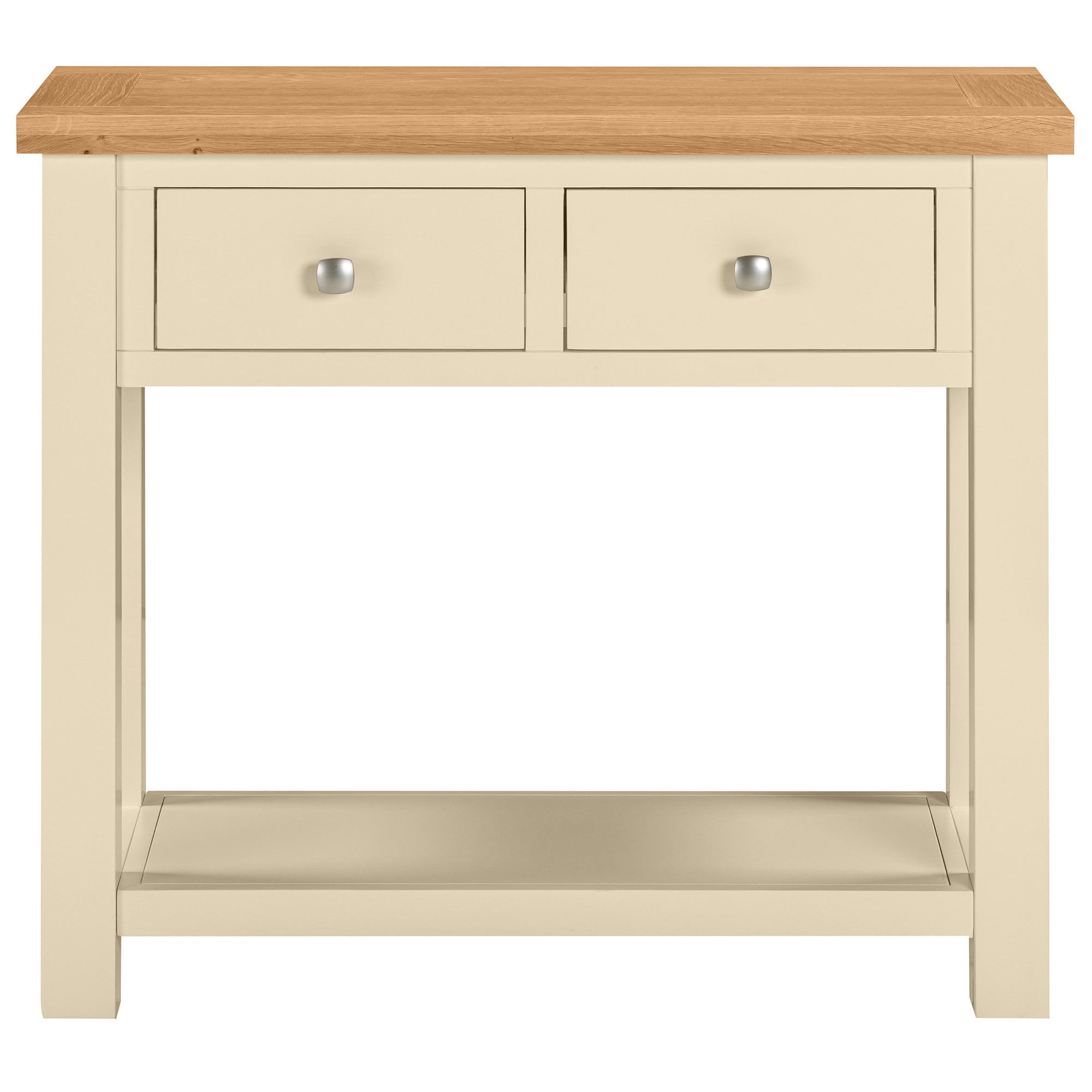 Dorchster Ivory Console Table With 2 Drawers