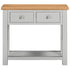 Dorchester Moon Grey Console With 2 Drawers