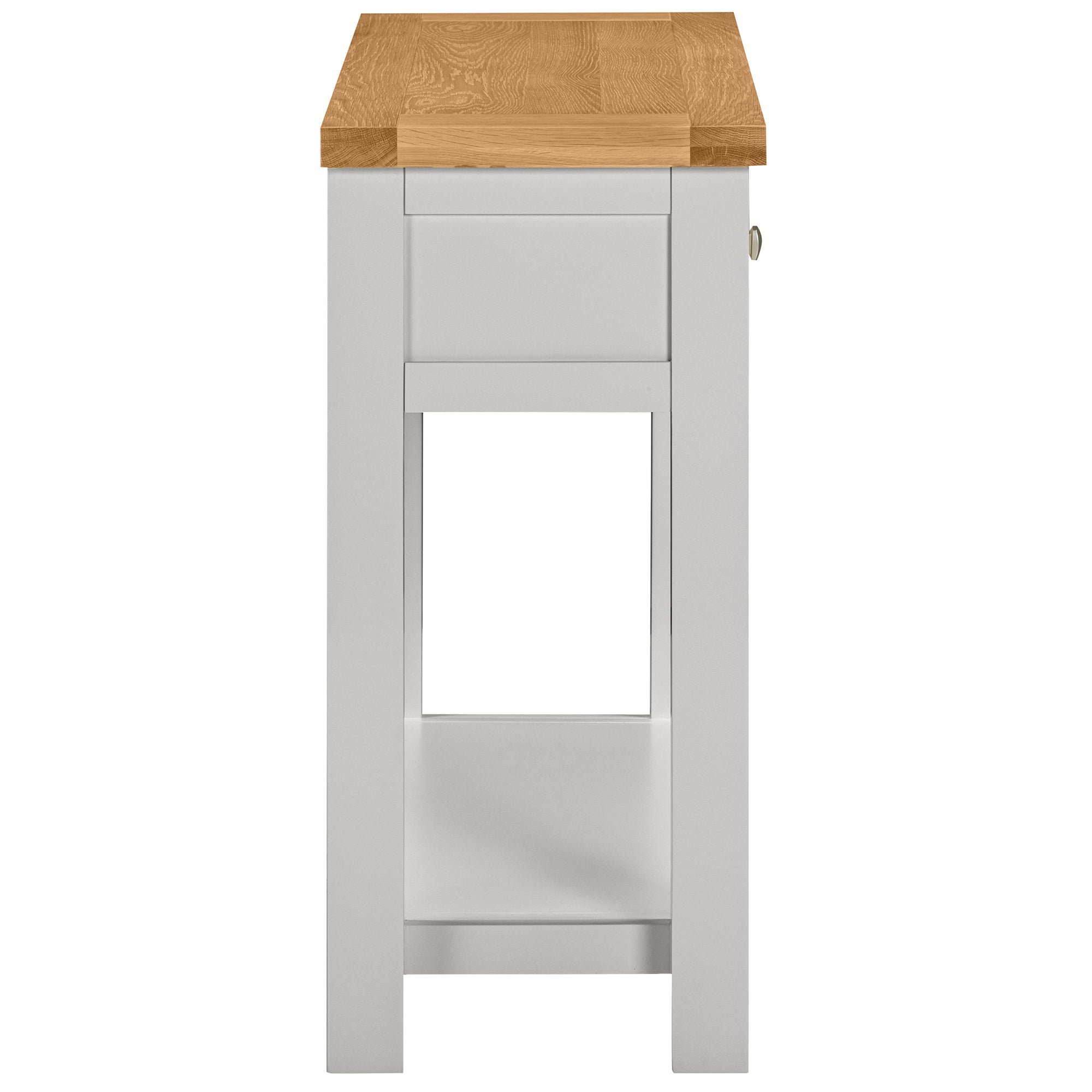 Dorchester Moon Grey Console With 2 Drawers