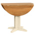 Dorchester Ivory Round Drop Leaf Table