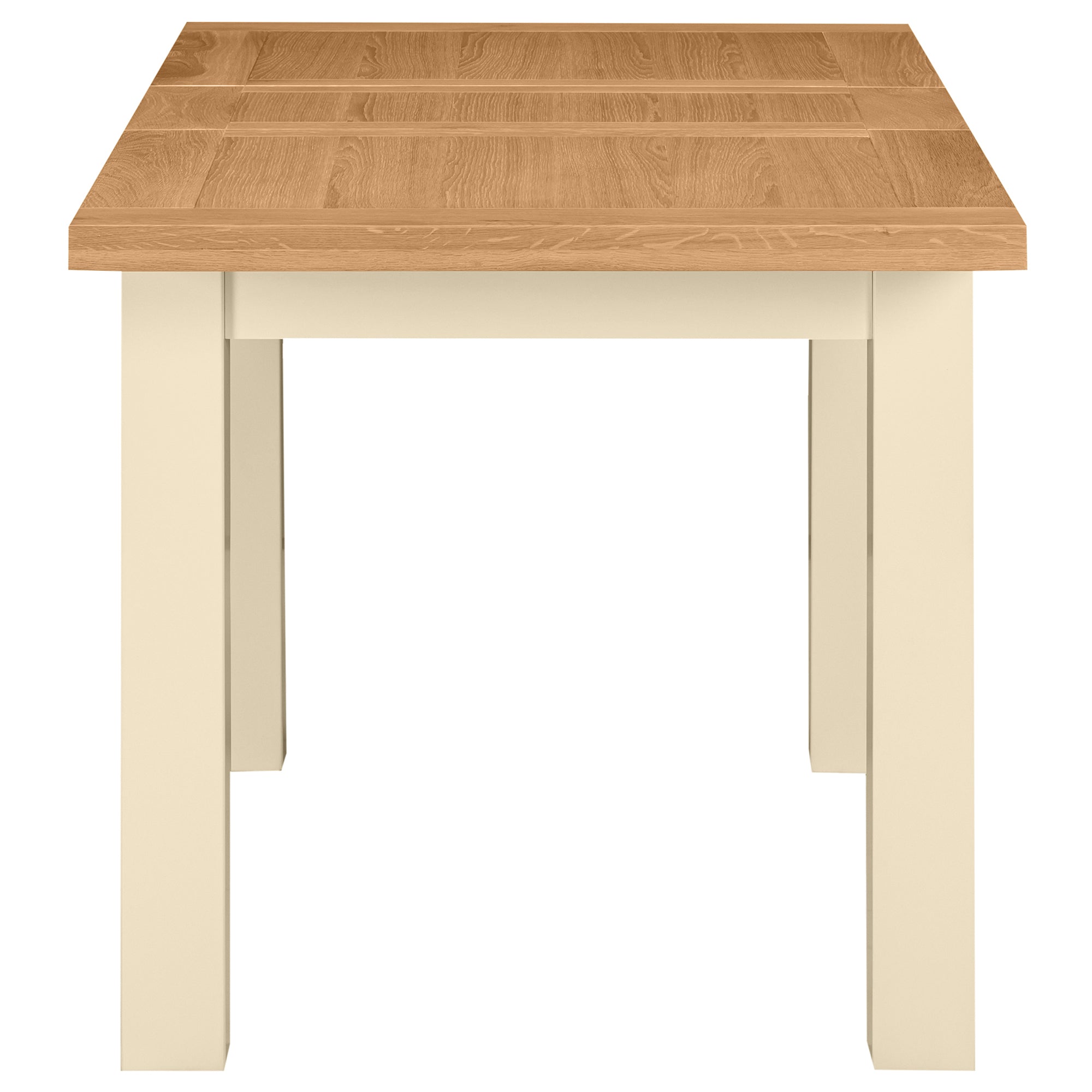 Dorchester Ivory Dining Table With 1 Extension 120-153 x 80cm