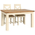 Dorchester Ivory 2 Leaf Extension Table
