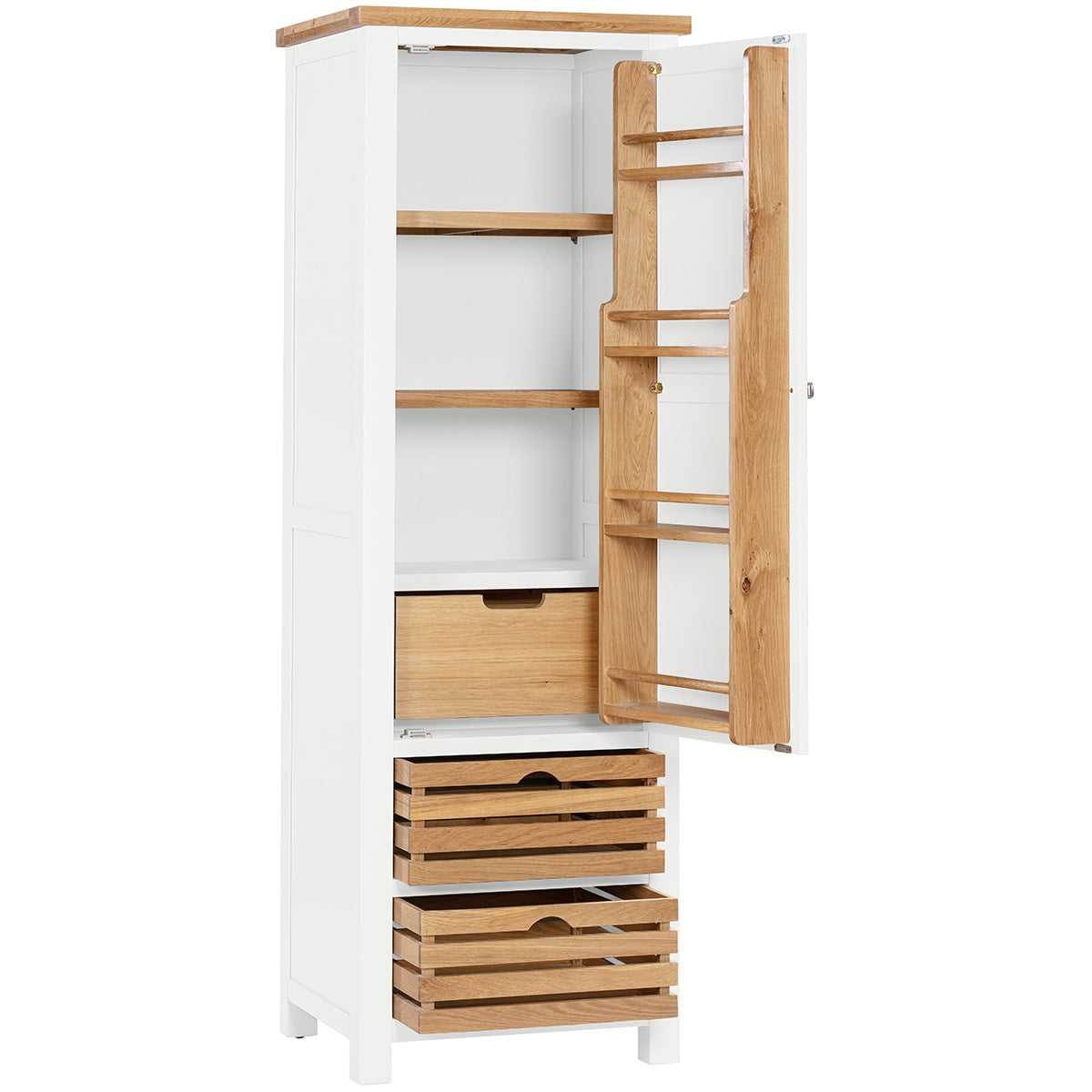 Dorchester White Single Larder Cupboard