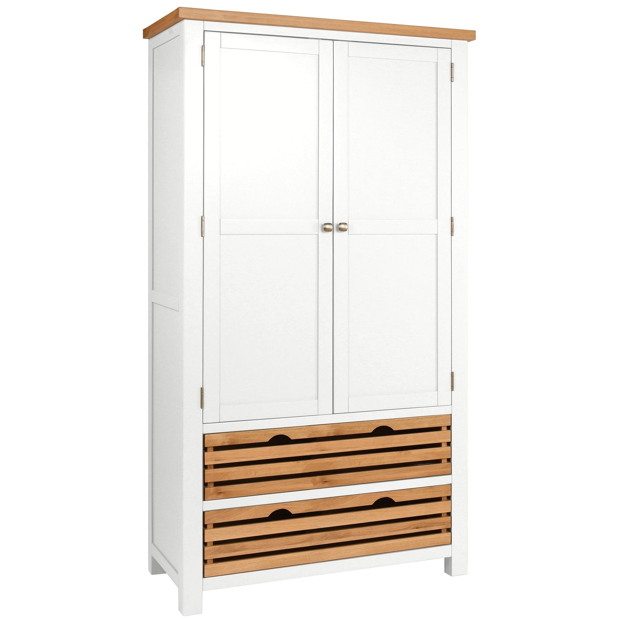 Dorchester White Double Larder Cupboard