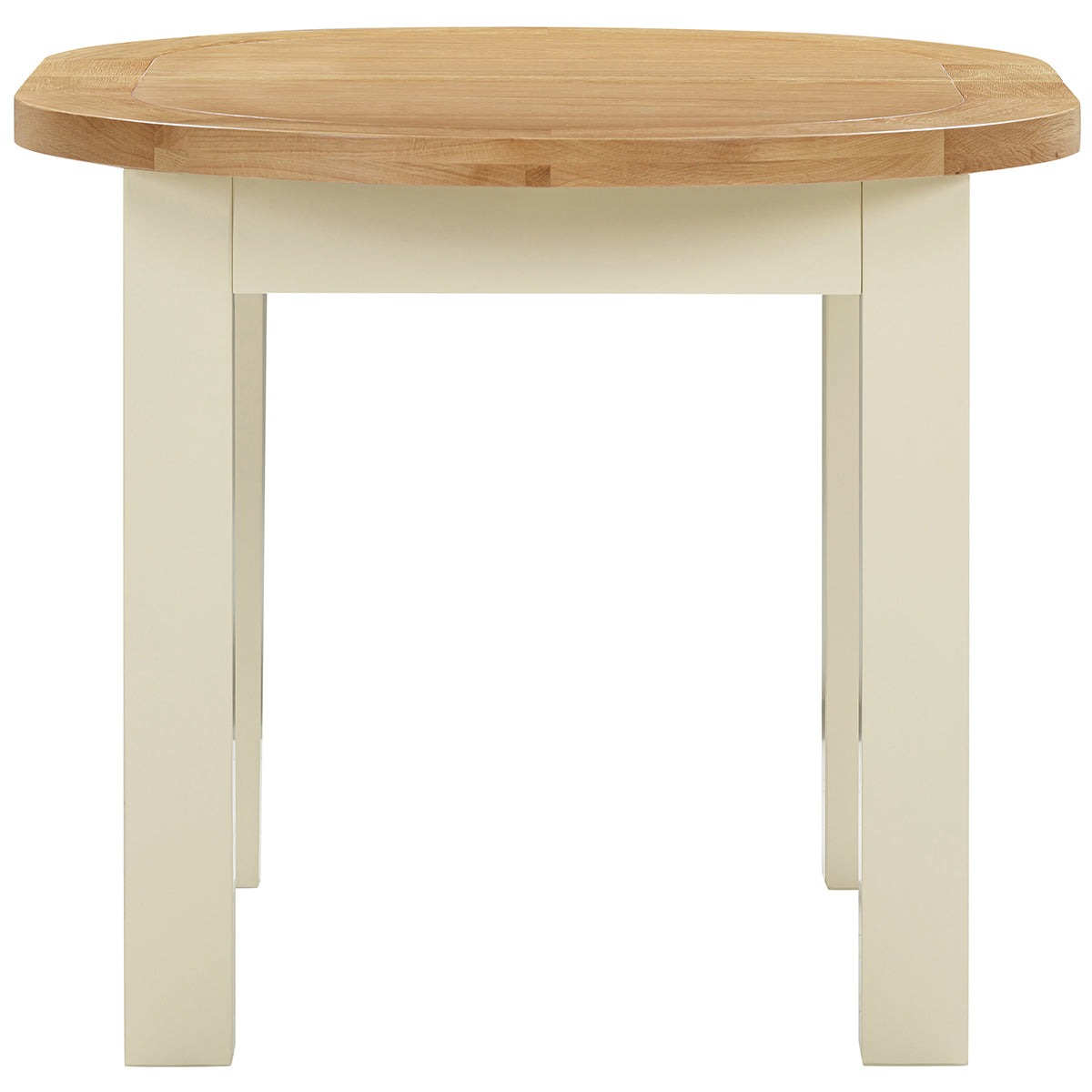 Dorchester Ivory D- End Extending Dining  Table