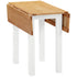 Dorchester White Square Drop Leaf Dining Table