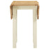 Dorchestyer Ivory Square Drop Leaf Dining Table