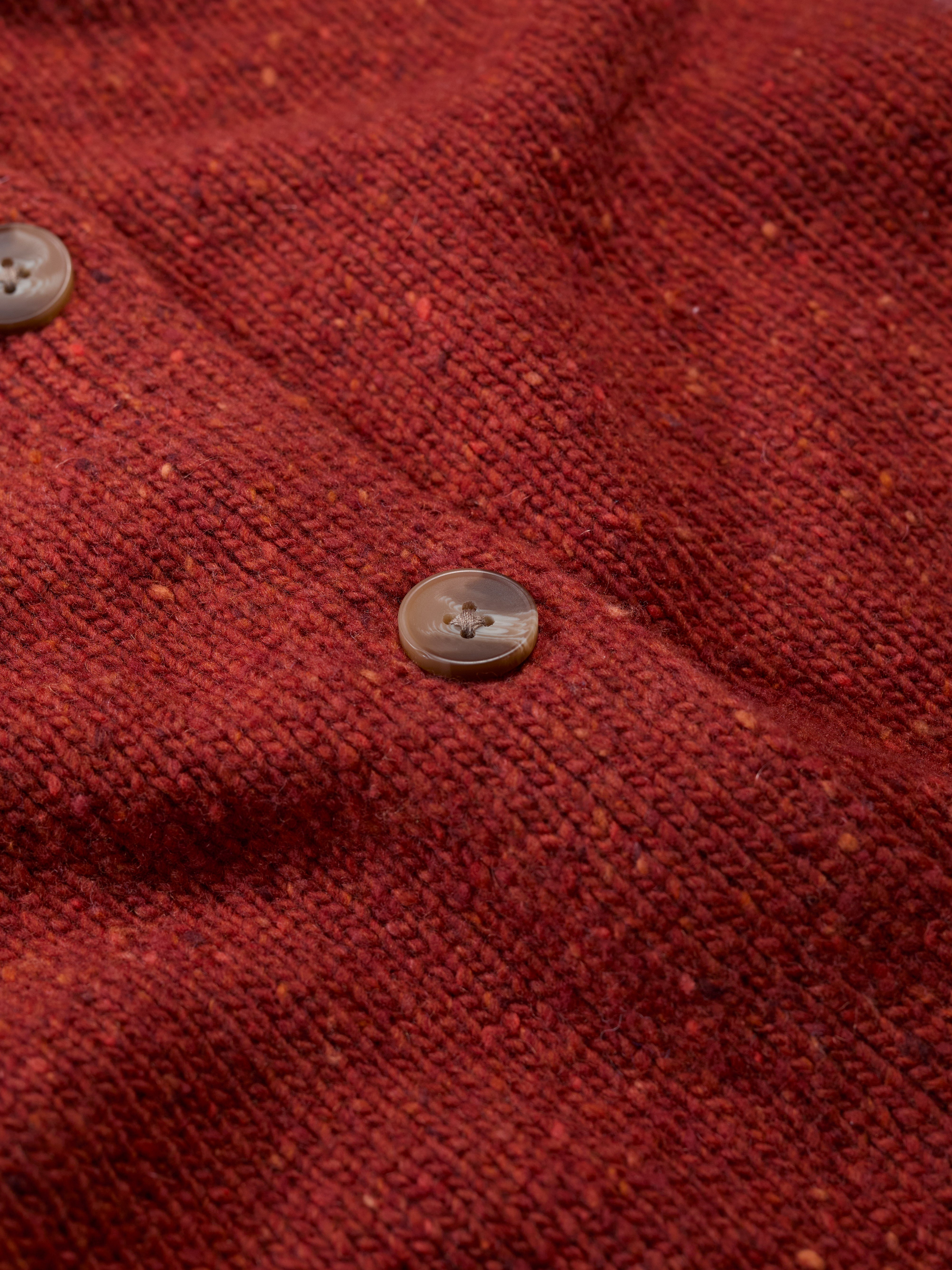 Seasalt Dawson Pick Cardigan Merino Red Sail