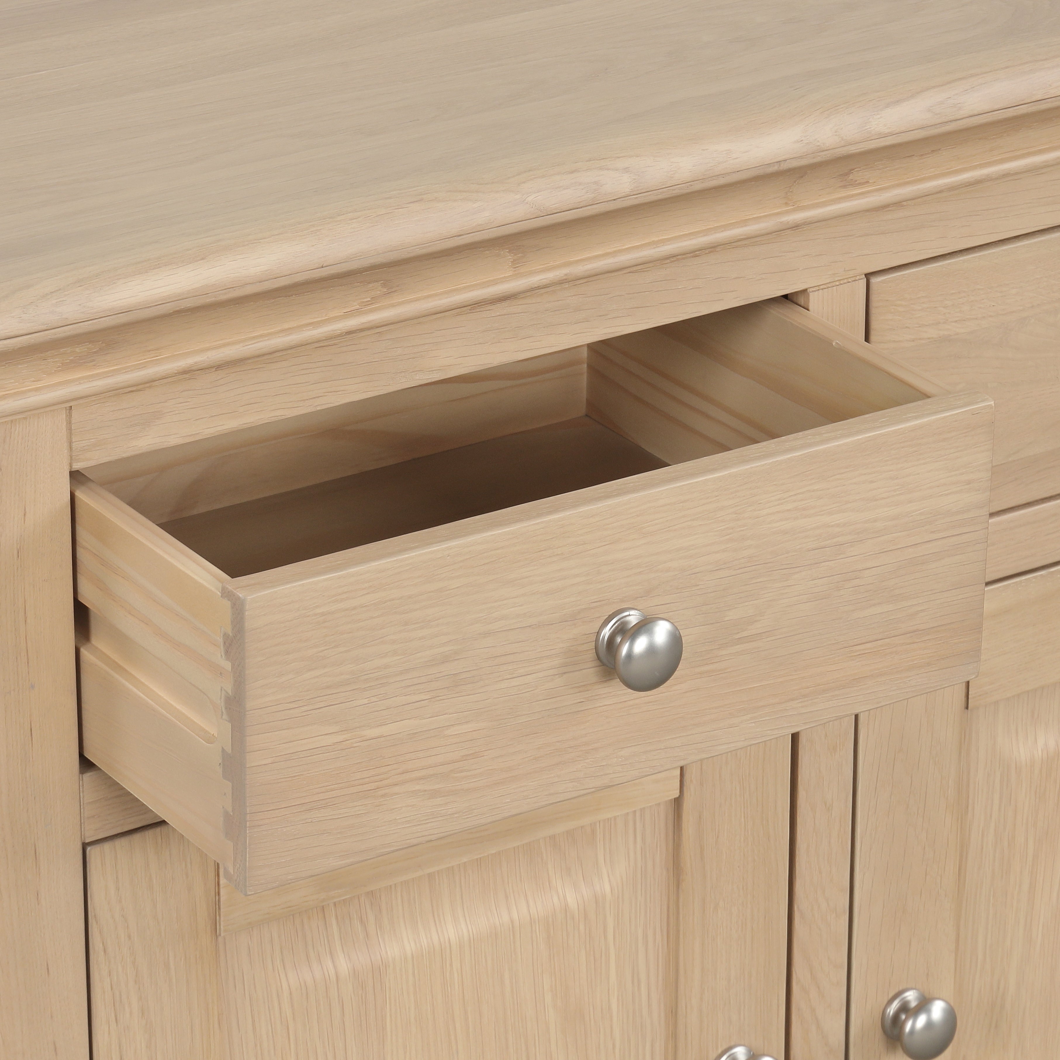 Lytham Oak 2 Door 3 Drawer Sidebaord