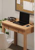 Dorchester Light Oak Single Pedestal Desk