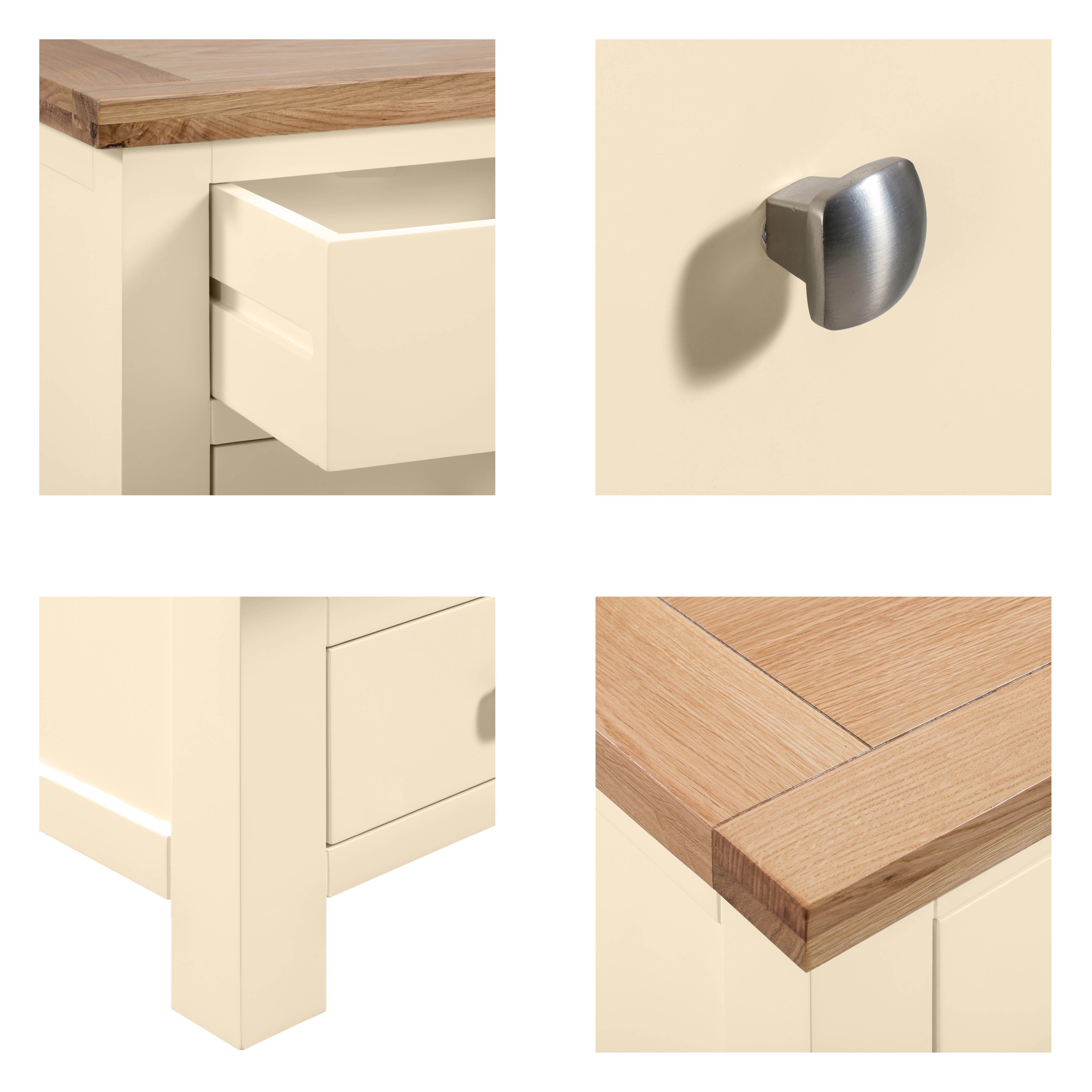 Dorchester Ivory Corner TV Unit