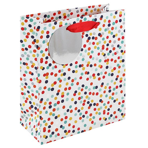 Summer Multi Dot Gift Bag Medium