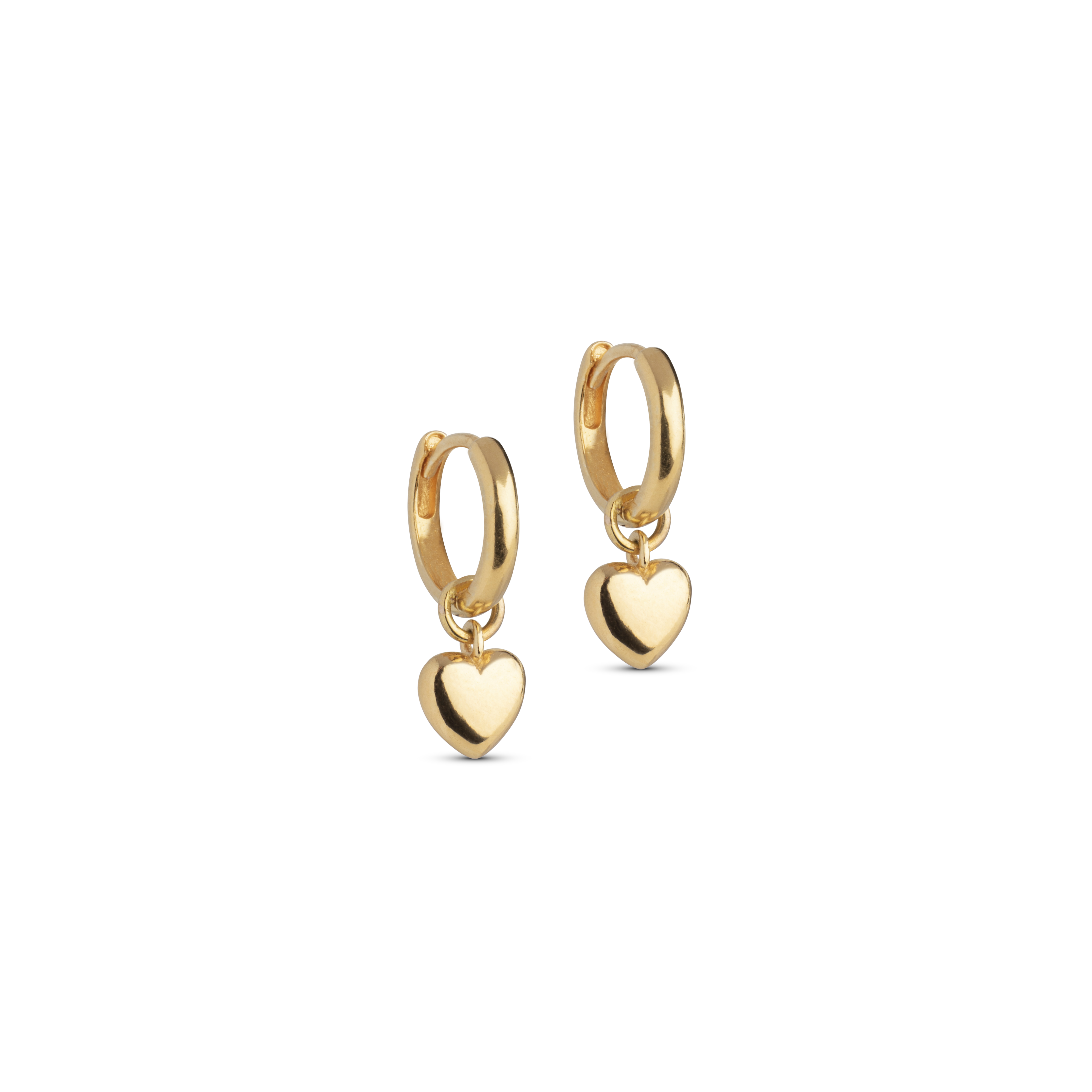 ENAMEL Copenhagen Gold Amore Hoop Earrings