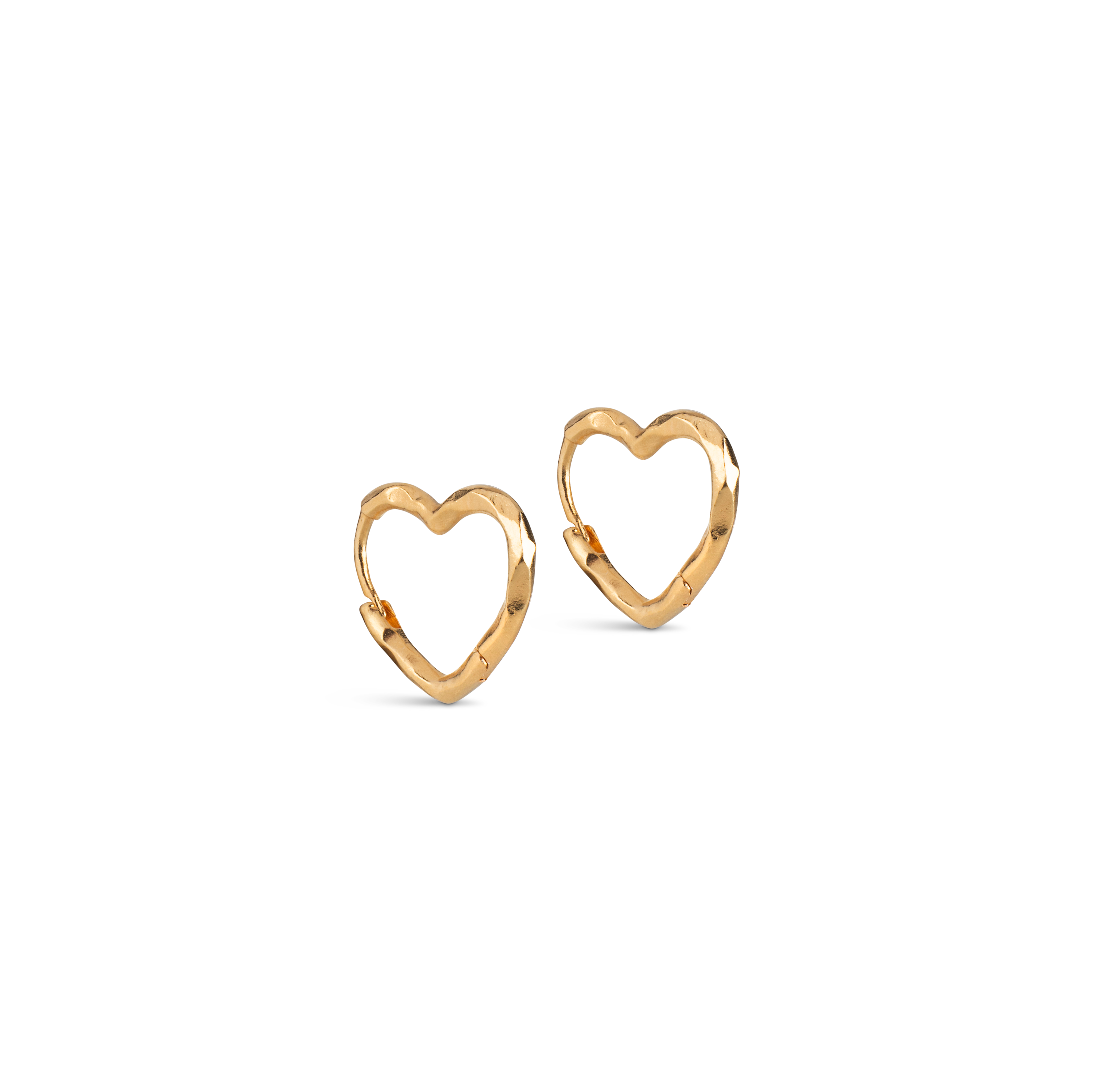 ENAMEL Copenhagen Organic Heart Small Earrings