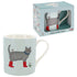 Emma Lawrence Grey Cat Mug