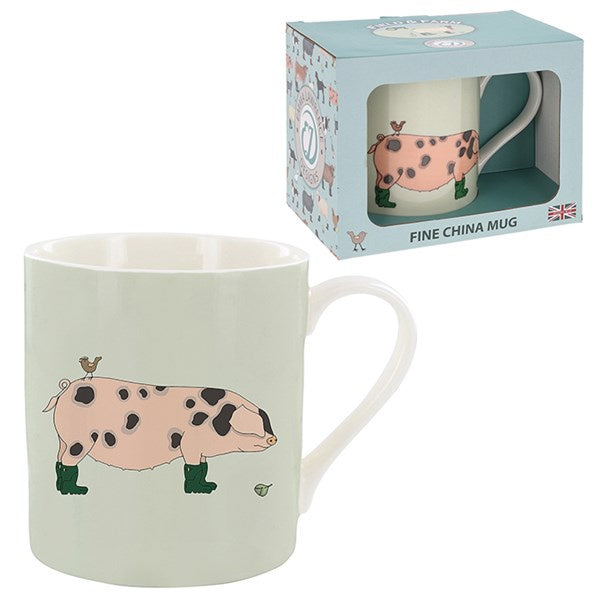 Emma Lawrence Old Spot Pig Mug